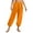 Orange, variant on TSSOE Womens Belly Dance Pants Satin Harem Pants Loose Solid Color Yoga Pants Indian Arabic Harem Trousers Royal Blue M