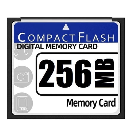 Qilidiba 256MB Compact Flash Memory Card for Camera, Advertising Machine, Industrial Computer Card