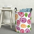 thumbnail image 1 of YFYANG Waterproof Laundry Hamper, Abstract Roses Floral Pattern Laundry Basket Oxford Fabric with Handle Foldable, M, 1 of 8