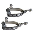thumbnail image 4 of Espuelas de caballo Strade Fareast Limited con engranaje Acero inoxidable estilo vaquero, 4 of 8