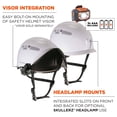 thumbnail image 4 of Casco de seguridad Ergodyne Skullerz 8975 LED con clase de luz C, 4 of 7