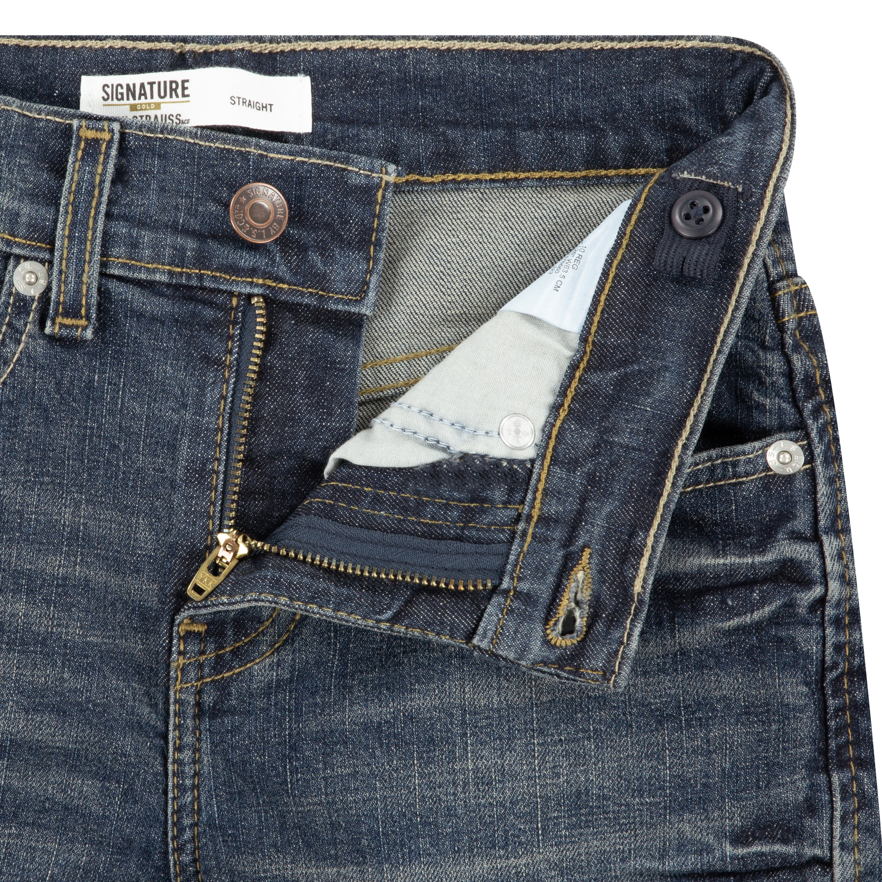 Levis Boys Straight Denim Pant, Size 4-18