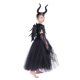 thumbnail image 5 of Disfraz de maléfica para Halloween para niñas, vestido de tutú negro de bautizo, Cosplay de demonio, Reina, bruja, ropa de fiesta de Carnaval, 5 of 5