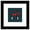 Black Framed Version, variant on Gallery Pops Minecraft: Iconic Pixels - Mobs - Cave Spider Wall Art, Unframed Version, 12" x 12"