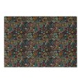 thumbnail image 1 of Floral Cutting Board, Funky Mixed Flower Blossoms with Fishes Butterflies Exotic Nature Foliage Theme, Decorative Tempered Glass Cutting and Serving Board, Small Size, Multicolor, by Ambesonne, 1 of 1