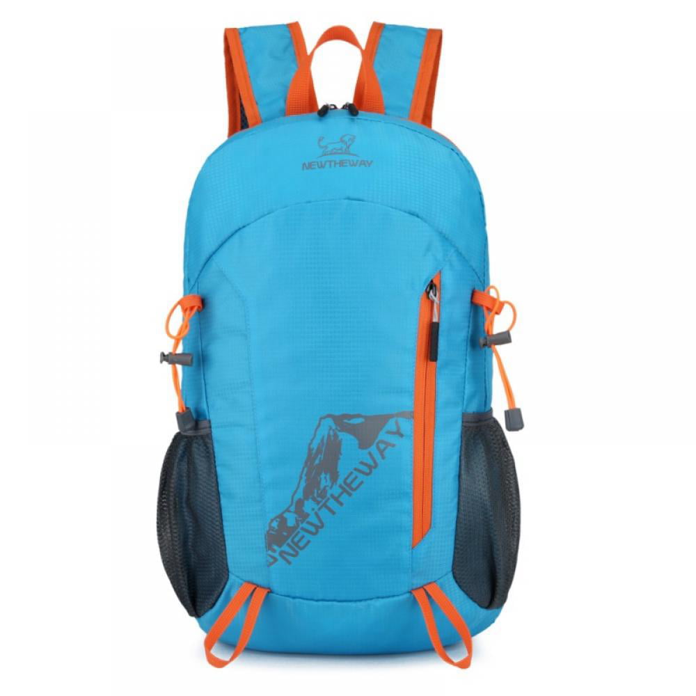 30L Backpack Climbing Hiking Rucksack Camping Travel Waterproof Bag Red/Black US 