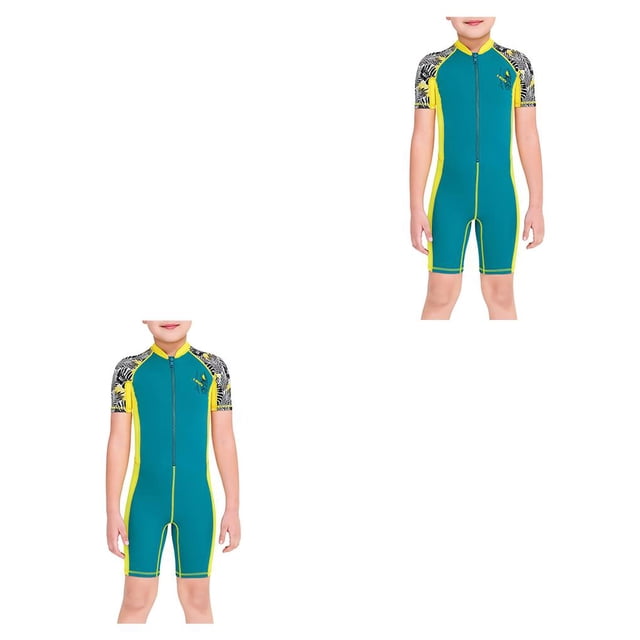 Soidarity Bañador de buceo SAIL para niños, traje de baño corto de una pieza para niños, pantalones de manga corta, traje de baño, trajes de neopreno Type4 NO4 Soidarity CBP186862