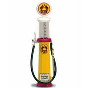 Cylinder Gas Pump Dixie, Yellow - Yatming 98722 - 1/18 scale diecast model