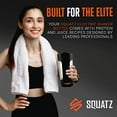 thumbnail image 7 of Squatz 22Oz Electric Shaker Bottle Automatic Blending Flask for Protein USB-Rechargeable (Black), 7 of 7