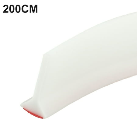 

Lierteer 100-300CM Rubber Silicone Shower Barrier Water Stopper Bathroom Waterproof Strip 200cm