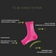thumbnail image 4 of Calcetines de compresión ortopédicos para pies, soporte de tobillo, fascitis plantar, agarre, fútbol, fitness, 1 par, 4 of 5