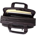 thumbnail image 6 of Alpine Swiss Messenger Bag Leather 15.6 Laptop Briefcase Portfolio Business Case, 6 of 8