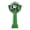 Green, variant on Blarkrus Handheld Fan High Velocity Mini, Supports Simple Setup and Routine Handling, for Outdoor Sports Setup and Daily Use, White