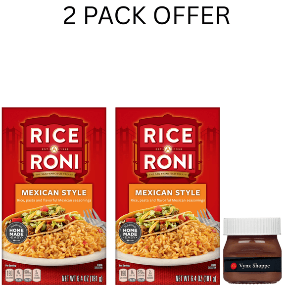 Rice-A-Roni Mexican Style Rice & Pasta Mix, 6.4 oz Box