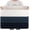 Gradient Blue, variant on 108L Super Large Blanket Basket, 25”x16”x16” Rectangle Woven Baskets for Storage, Cotton Rope Basket For Living Room, Toy Storage with Handle - Gradient Blue