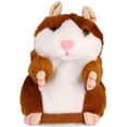 thumbnail image 2 of El juguete de peluche de hámster parlante repite los juguetes electrónicos de mascotas para bebés y niños Xemadio HFP-0386, 2 of 6