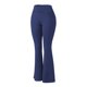 thumbnail image 4 of Pantalones de yoga de mujer con cintura alta y pernera acampanada - Pernera recta ancha, bolsillos, poliéster, largo completo, informales/deportivos - S-XL, 4 of 7