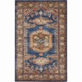 thumbnail image 2 of Unique Loom 3135397 5 x 8 ft. Larissa Utopia Rectangle Rug, Navy Blue, 2 of 2