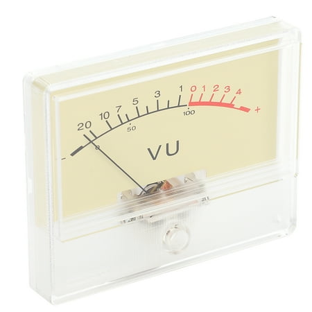 

Testing Tool High Accuracy With Pointer Type Dial DB Audio Level Header Lightweight Durable DIY For Car Audio Transform
