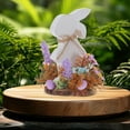 thumbnail image 3 of Oraceous Cute Wooden Bunny Ornament Cute Wooden Bunny Ornament Rustic Bunny Decor Easter Bunny Table Decoration Table Centerpiece, 3 of 8