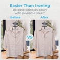 thumbnail image 3 of Pure Enrichment PureSteam XL Standing Steamer with Garment Hanger - Heats in 45 Seconds, 1 Hour Continuous Steam;  Professional Wrinkle Remover,  Easy-Roll Wheels, Garment Hanger, & Fabric Brush, 3 of 8