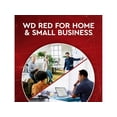 thumbnail image 3 of WD Red 6TB NAS Internal Hard Drive - 5400 RPM Class, SATA 6Gb/s, SMR, 256MB Cache, 3.5" - WD60EFAX, 3 of 4