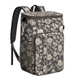 thumbnail image 1 of Garden Floral Print Backpack Cooler - 20L High Capacity, Multiple Pockets for Organization, Perfect for Picnics, 1 of 5