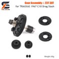thumbnail image 1 of Plastic Stub Axle Carriers Steering Bellcranks Caster BLocks Driveshaft Assembly Front bulkhead For 1:10 Traxxas Slash Gear Assembly, 1 of 6
