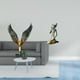 thumbnail image 2 of Elegante escultura tribal de resina de dama , adorno decorativo Feng Shui, pieza de arte hecha a mano para mesa de estudio, coleccionable, multiu, 2 of 8