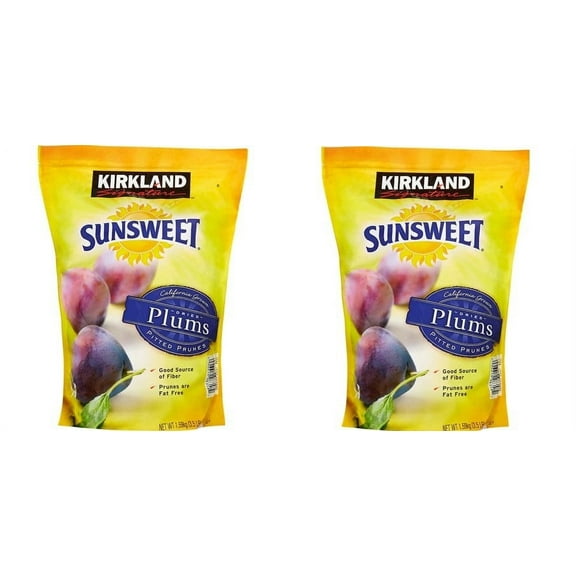 2 PACK | Sunsweet Whole Dried Plums, 3.5 lbs