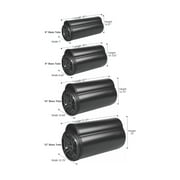 Bazooka BTA6100 6-Inch Amplified Bass Tube 100W 2 Ohm W/ Built In 2-Ch Amplifier