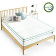 Zinus Green Tea Infused Euro Top 12" Innerspring Mattress, Adult, King