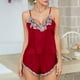 thumbnail image 4 of Pijama de Navidad Gibobby 2023 de encaje para mujer Sexy Rojo S, 4 of 5