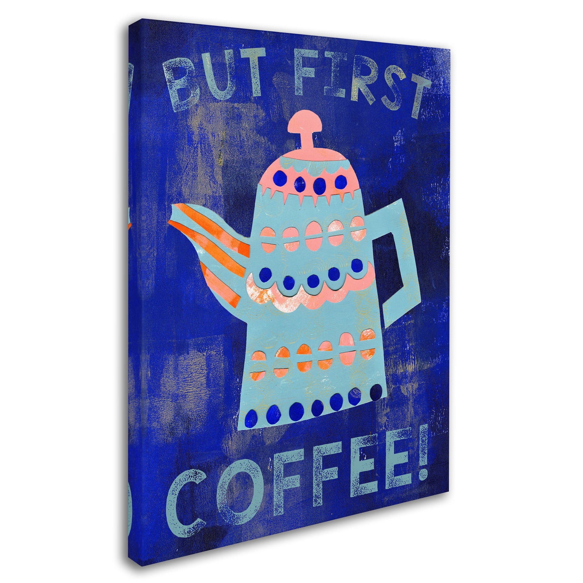 Trademark Fine Art 'Coffee 2' Canvas Art by Summer Tali Hilty