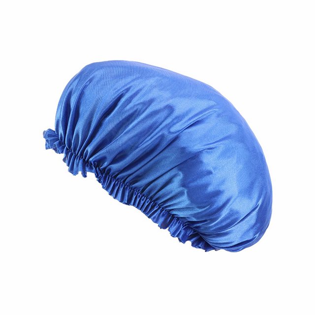 Imitation Silk Lace Round Cap Sleeping Cap Chemotherapy Cap Beauty And Hairdressing Cap Extra Large Reversible Adjustable Satin Cap Sleeping Curly Natural Hair