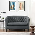 thumbnail image 4 of Modway Prospect Upholstered Fabric Loveseat in Gray, 4 of 4