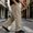 Khaki, variant on Men's Corduroy Dress Pants Classic Casual Old Money Pants Elastic Waist Straight Leg Loose Fit Streetwear Commuting with Multi Pockets Khaki