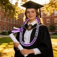 thumbnail image 4 of 2026 Graduation Ribbon Lei Necklace Class Of 2026 Grad Ribbon Money Lei Double Braided Graduation Lei Necklace Party Supplies 47.2in Multi Color, 4 of 6
