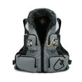 thumbnail image 1 of Life Jacket Safety Vest Adjustable Buoyancy for Sailing Kayak Canoeing Fishing, 1 of 10
