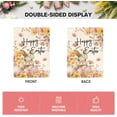 thumbnail image 6 of Floral Happy Easter Garden Flag 12x18 Inch Double Sided Outdoor Yard Flag with Bunny Rabbit Eggs and Flowers, 6 of 6