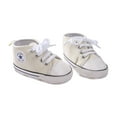 thumbnail image 1 of Gupgi Baby Canvas Prewalker Shoelace Anti Skid Soft Bottom High Top Shoes, 1 of 8
