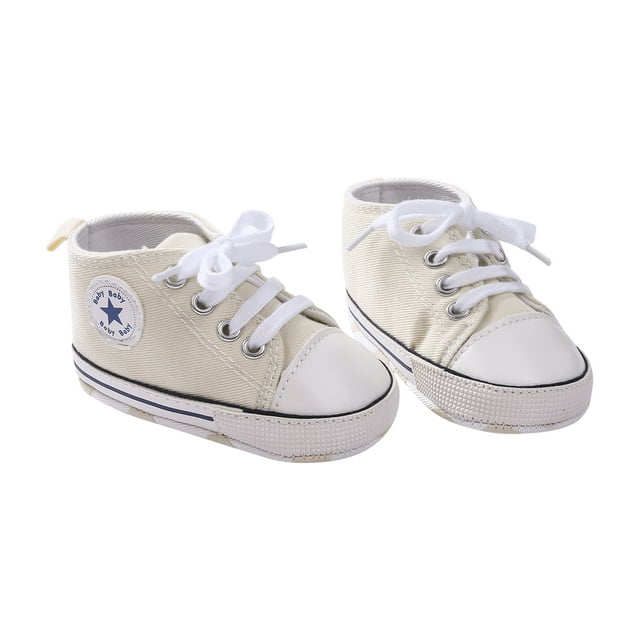 Mialoley Lacets de Chaussures en Toile pour Bébé, Antidérapants, Semelle Souple