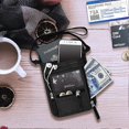 thumbnail image 2 of Wallet And Passport Holder, Travel Storage Diagonal Bag, Hanging Neck Document Bag, 2 of 4