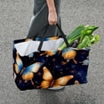 thumbnail image 7 of Butterfly Large Capacity Reusable Foldable Oxford Cloth Storage Bin - Multipurpose Storage Box, Shopping Bag Organizer, 7 of 7
