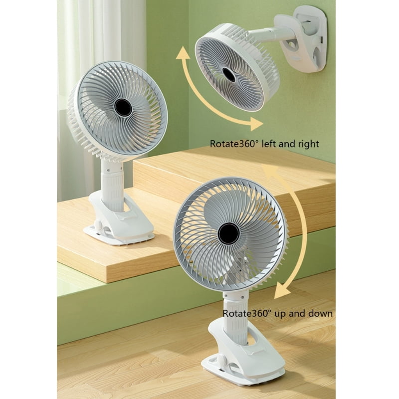 Multifuntional Clip Cooling Fan Detachable Base for Baby Strollers Mounting