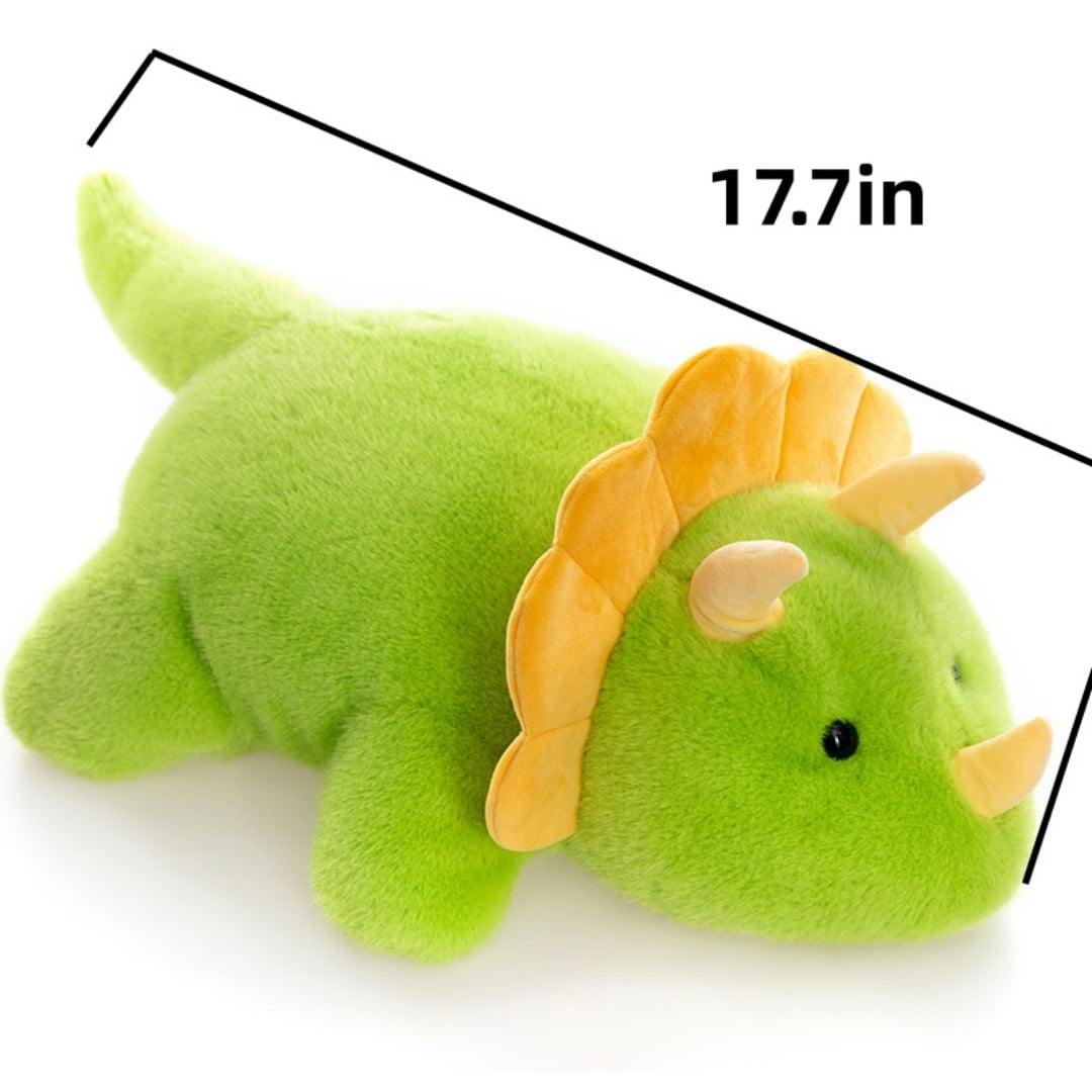 Soft Weighted Stuffed Animals for Anxiety Stress Relief- Cute Plush Cow Dinosaur Lion Animal Throw Pillow Gift