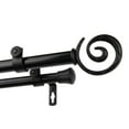 thumbnail image 4 of InStyleDesign  Radial Adjustable Double Curtain Rod, 4 of 4