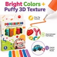thumbnail image 3 of Popcorn Pens, 2026 New Popcorn Pens Puffy 3D Art, 6 Colors DIY Bubble Popcorn Drawing, Works On Different Surfaces, 3 of 9