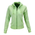 thumbnail image 1 of Sudadera Con Cierre Gorro Slim Fit Suave De Mujer, 1 of 4