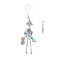 thumbnail image 3 of Necvior Dazzling Jellyfish Phone Charm Lanyard Cute Accessory for Keychain Bag Purse, 3 of 9